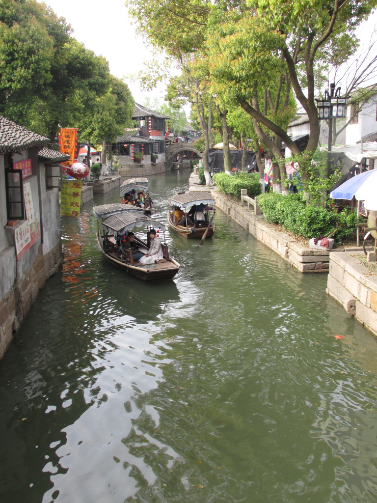 Typical canal scene in LuZhi.