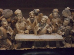 suzhou museum ivory tusk detail